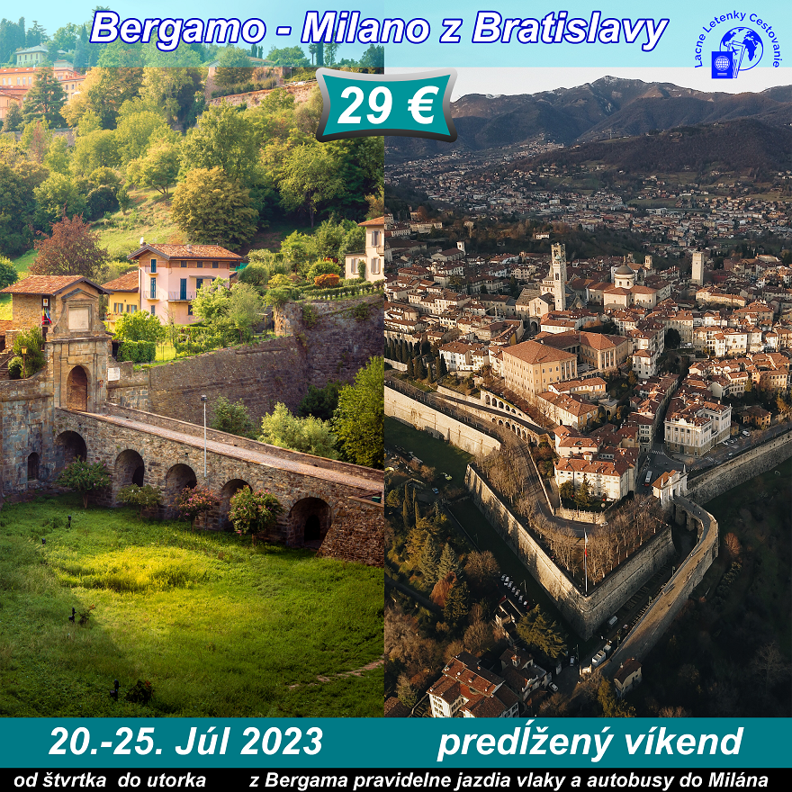 Bergamo z Bratislavy