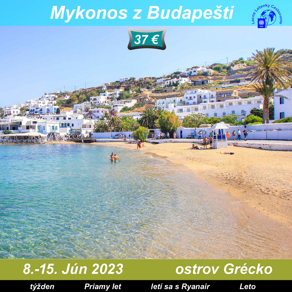 Mykonos z Budapesti