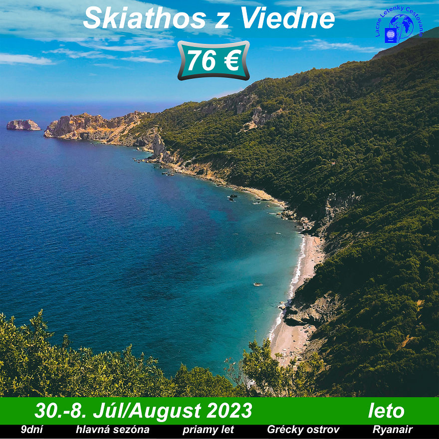 Skiathos z Viedne